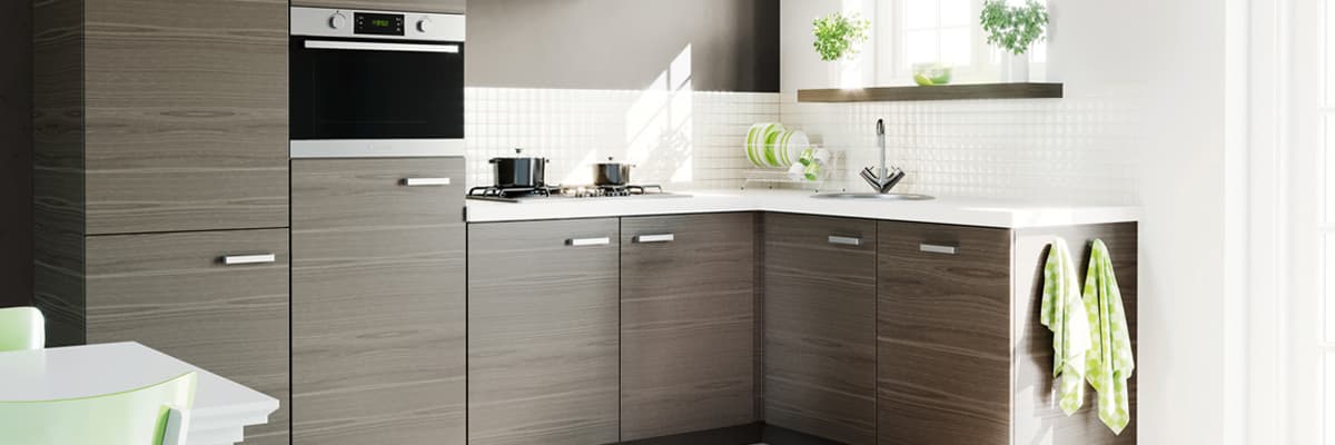 Bruine keuken