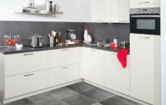 Keuken wit & grijs