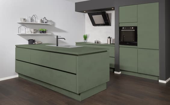 Oudgroene keuken