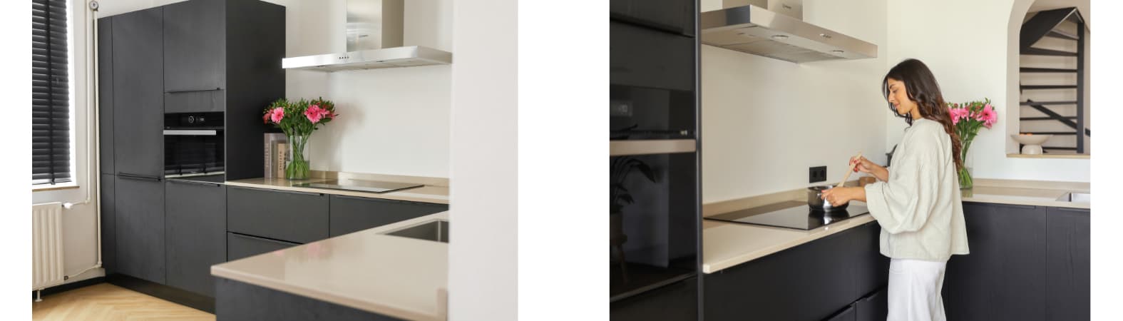Moderne-zwarte-hoekkeuken-in-Hotel-Chique-stijl.jpg